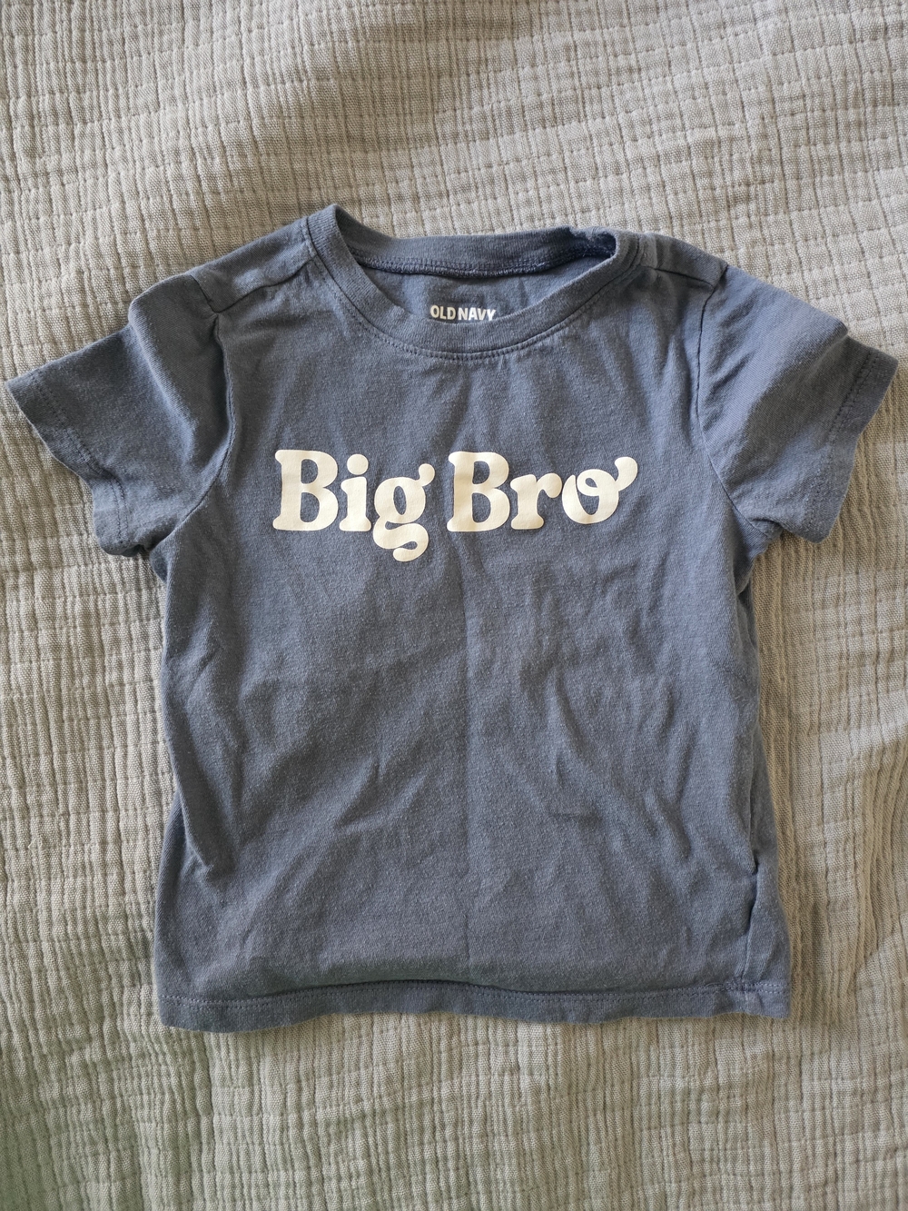 Old Navy Blue 'Big Bro' Short Sleeve Tee
